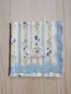 LAURA ASHLEY 花柄ハンカチ