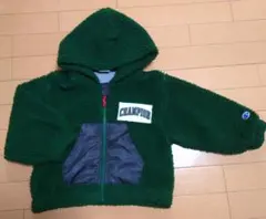 Champion フリースジャケット 100cm ダークグリーン