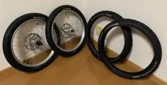 美品 ミニベロ FUJI STAUT 2025 純正 20インチホイールセットのサムネイル