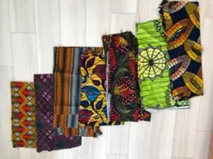 20種類以上　エスニック　アフリカンテイスト　コットン生地　まとめ売り