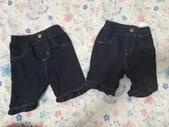 ベビー デニムパンツ 80cm 2枚セット
