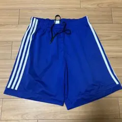 adidas サッカー ハーフパンツ ブルー Lサイズのサムネイル