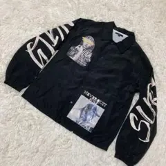 bike star ブルゾン　ジャンパー　ブラック　ビッグデザイン　Mサイズ