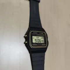 CASIO F-91W デジタル腕時計 ブラウン