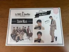 SnowMan 1st Anniversary目黒蓮　ステッカー