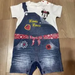 西松屋☺︎ミニーロンパース　80サイズ