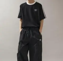 UMBRO ラインラグランTシャツ