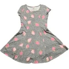 Jumping beans いちご柄 半袖ワンピース 6X 海外子供服　アメリカ
