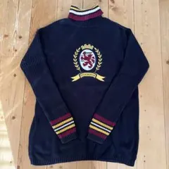 タートルネック 赤