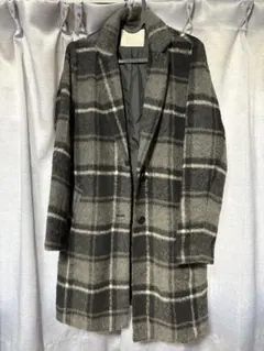 チェック コート