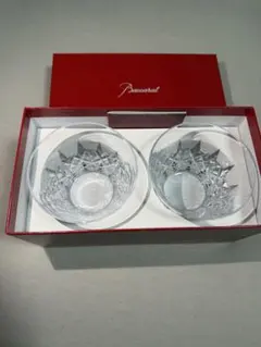 【新品未使用】Baccarat 2025年 イヤータンブラー ペアセット 箱付き