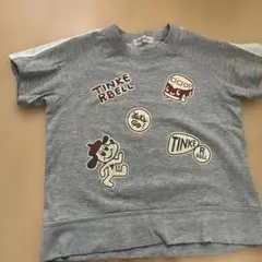 き*こ様 TINKERBELL 半袖Tシャツ グレー　110cmのサムネイル