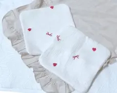 ふわふわ♥️翌日発送♥️ガーゼハンカチ♥️2枚セット♥️タオル