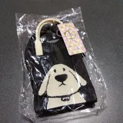 シリコンバッグ　犬柄　スマホショルダー