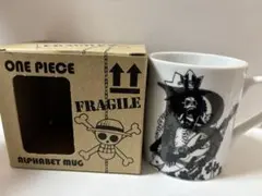【未使用】ONE PIECE alphabet mug ブルック