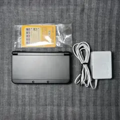 【美品】New 3DS 本体 ブラック ARカード、充電器付き