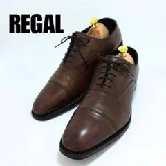 【極美品】REGAL 05JR ストレートチップ ブラウン 27cm 極美品】REGAL 05JR ストレートチップ ブラウン 27cm - メルカリ