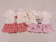 マイメロ　クロミ　襟付き カットソー キッズ 90 2枚セット