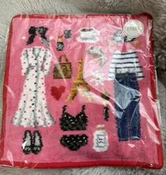 新品未開封　FEILER×IENA フェイラー　イエナ　ハンカチ　レッド　赤