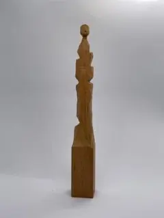 木彫り 人形 置物 ハンドメイド