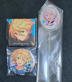 あんスタ　藍良　缶バッジ　TRIP　特典　９周年　スタフォニ　マドラー　カラ鉄