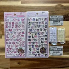 正規品‼️マイメロディ クロミ ボンボンドロップシール　チャーム　ポムポムプリン