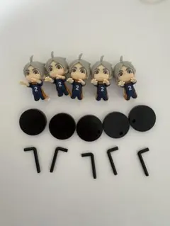 ハイキュー 菅原孝支 チョコエッグ フィギュア 5個