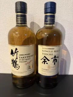700ml3本セット 竹鶴 ピュアモルト 余市 宮城峡シングルモルト