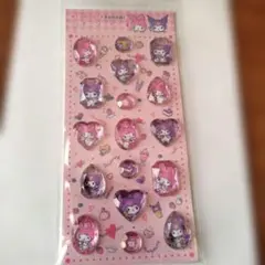 新品＆匿名 サンリオ ストーンシール マイメロディ クロミ