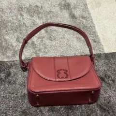 TOUS ショルダーバッグ ピンク レザーのサムネイル