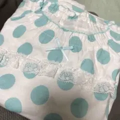 新品　水玉　半袖パジャマ　女の子　130cm