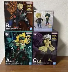 僕のヒーローアカデミア MASTERLISE フィギュアセット