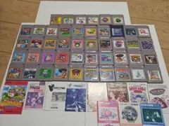ゲームボーイソフト46本セット　おまけ説明書11冊&ケース34個