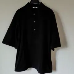 UNIQLO U ポロシャツ ブラック Lサイズ