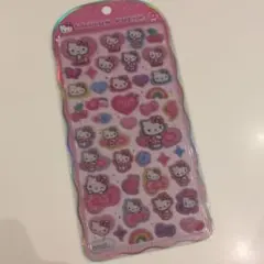 【24時間以内匿名配送】コットンパフィー　ハローキティ　シール