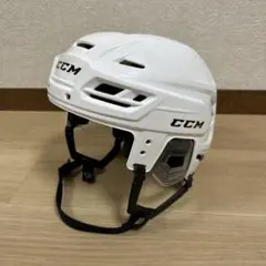 アイスホッケー ヘルメット CCM Tacks 310 Lサイズ ホワイト - メルカリ