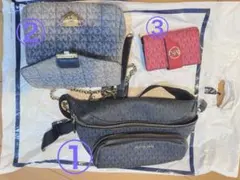 Michael Kors バッグ3点セットMKシグネチャーヒップバッグ財布