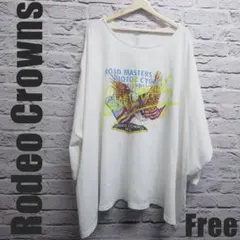 ロデオクラウンズRodeo CrownsロングTシャツ　トップス　サイズフリー