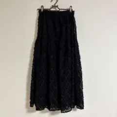 nico and… 黒スカート、ウエストゴム