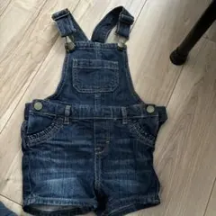Baby Gap ダークデニム ショートオーバーオール US 18M