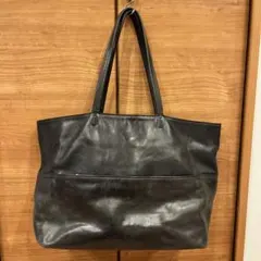 aniary アニアリ レザートートバッグ 黒