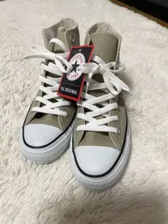 CONVERSE ALL STAR ハイカットスニーカー 24cm ベージュ
