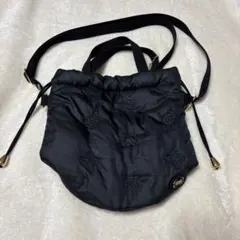 巾着型ショルダーバッグ