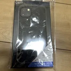 Deff DURO スマホケース ブラック 未使用　iPhone15plus