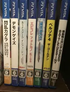 d*K様 PS Vita ソフト 7本まとめ売り