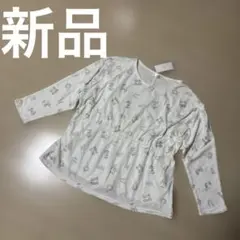 タイムセール☆イグルニエバイサマンサモスモス　コットン混総柄ギャザートップス長袖のサムネイル