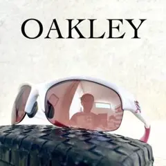 OAKLEY　Commit　コミット　サングラス　ピンクレンズ　ホワイトフレーム