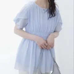osonoねじり袖ペプラムチュニック natural coutureのサムネイル