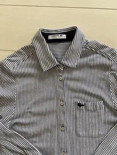 ラコステ　ストライプ シャツ　レディース38