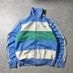 90s00s adidas トレフォイル トラックジャケット L マルチカラー